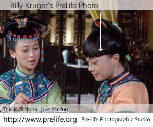 Billy Kruger's PreLife Photo