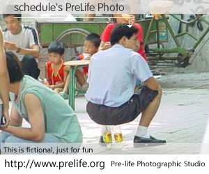 schedule's PreLife Photo