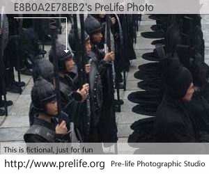 E8B0A2E78EB2's PreLife Photo