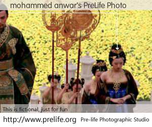 mohammed anwar's PreLife Photo