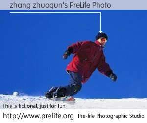 zhang zhuoqun's PreLife Photo