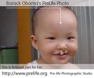 Barack Obama's PreLife Photo
