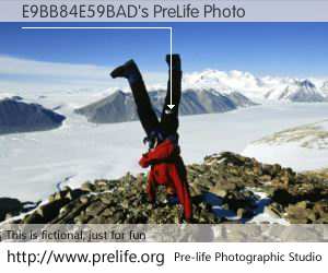 E9BB84E59BAD's PreLife Photo