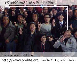 e9bd90e682a6's PreLife Photo
